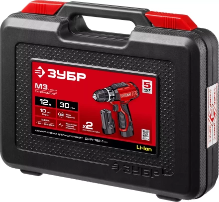 Дрель-шуруповерт 2 АКБ ДШЛ-122-1 КН серия МАСТЕР купить в Нижневартовске