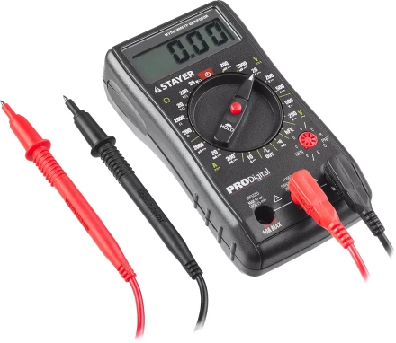 Мультиметр STAYER "PROFESSIONAL" PRODigital цифровой 45310 купить в Нижневартовске