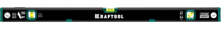 Профессиональный магнитный уровень с зеркальным глазком KRAFTOOL 34785-80 купить в Нижневартовске