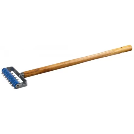 Валик игольчатый STAYER для гипсокартона в сборе, металлические иглы, ручка 500мм, 32х150мм 0395-15 купить в Нижневартовске