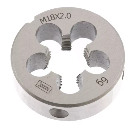 Плашка М18 х 2,0 мм СИБРТЕХ 77050 купить в Нижневартовске