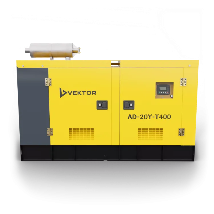 Дизельный генератор Vektor AD-20Y-T400 в шумозащитном кожухе с АВР купить в Нижневартовске