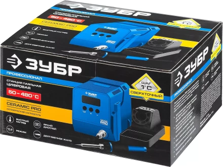 Паяльные станции низкотемпературные цифровые 50-480C серия ПРОФЕССИОНАЛ 55336 купить в Нижневартовске