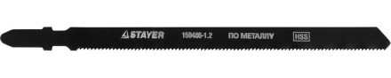 Полотна STAYER &quot;STANDARD&quot;, T318A, для эл.лобзиков, HSS, по цв. мeт, фрезер.развед, тонколист сталь, EU, T318A, 110/1,2мм, 2шт 159486-1.2 купить в Нижневартовске