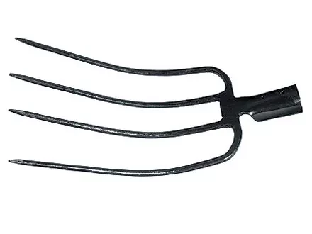 Вилы 4-х-рогие 235 х 330 мм без черенка сенные  СИБРТЕХ 63836 купить в Нижневартовске