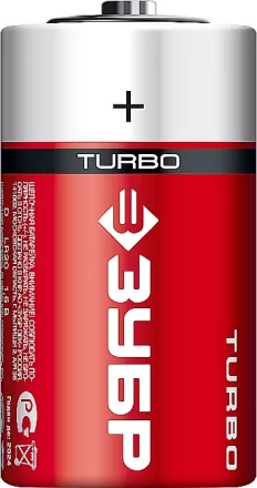 Батарейки TURBO алкалиновые D 1.5В серия Без серии купить в Нижневартовске