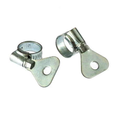 Хомуты металлические червячные 10-16 мм ширина 10 мм W1 с металлическим ключом 2 шт Сибртех 476487 купить в Нижневартовске