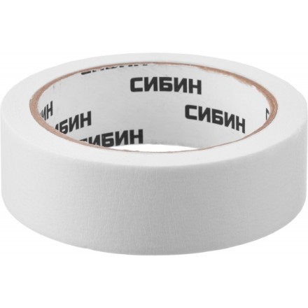 CИБИН. Малярная лента, креповая, 30мм х 25м 12111-30_z01 купить в Нижневартовске