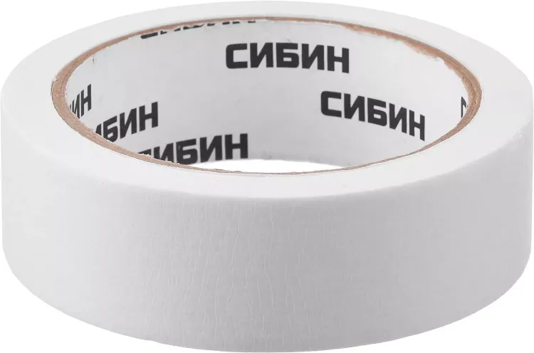 CИБИН. Малярная лента, креповая, 30мм х 25м 12111-30_z01 купить в Нижневартовске