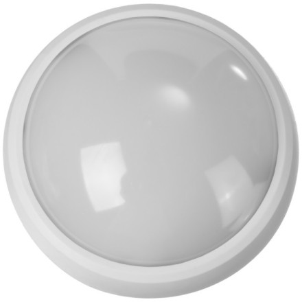 Светильник STAYER &quot;PROFI&quot; PROLight светодиодный, влагозащищенный IP65, пластиковый корпус, PC, влагозащищенный, круг, белый, 4000К, 7(60Вт) 57362-60-W купить в Нижневартовске