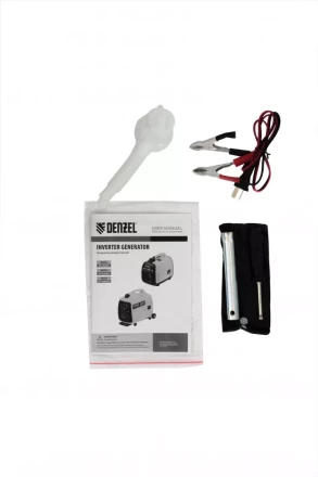 Генератор инверторный GT-2200iS, 2.2 кВт, 230 В, бак 4 л, закрытый корпус, ручной старт Denzel 94702 купить в Нижневартовске