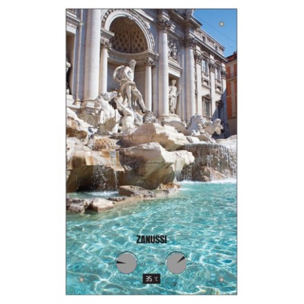 Колонка газовая Zanussi GWH 10 Fonte Glass Trevi купить в Нижневартовске