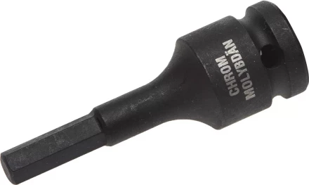 Торцовая головка KRAFTOOL "INDUSTRIE QUALITAT" ударная (1/2"), HEX, Cr-Mo, фосфатированная, H8 27950-08_z01 купить в Нижневартовске