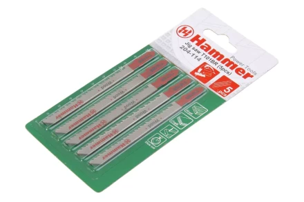 Пилки для лобзика HAMMER JG WD T101BR (5шт.) купить в Нижневартовске