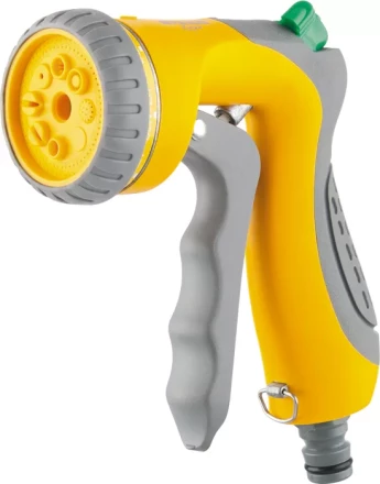 Пистолет-распылитель 8-режимный курок спереди эргономичная рукоятка PALISAD-LUXE 65180 купить в Нижневартовске