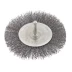 Щетка для дрели 100 мм плоская со шпилькой витая проволока  СИБРТЕХ 744507 купить в Нижневартовске