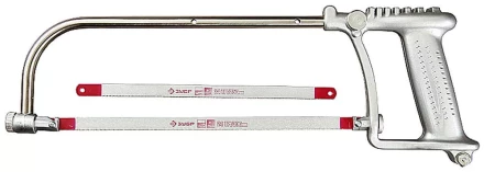 Набор ЗУБР Ножовка "СОЮЗ" многоф. 3-в-1: по металлу, кафелю, стеклу, приспособ. для отлома, в компл 2 полотна по металлу 4-15727 купить в Нижневартовске