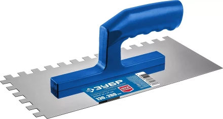 ЗУБР 130 х 280 мм, зуб 10 х 10 мм, штукатурная гладилка, Профессионал (0804-10) купить в Нижневартовске