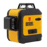 Лазерный уровень мультипризм. LXI 360-2 Green, 30 м, 520 нм, акк. Li 2800 mAh, резьба 1/4"// Denzel 35078 купить в Нижневартовске