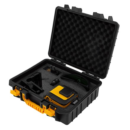 Лазерный уровень мультипризм. LXI 360-2 Green, 30 м, 520 нм, акк. Li 2800 mAh, резьба 1/4&quot;// Denzel 35078 купить в Нижневартовске