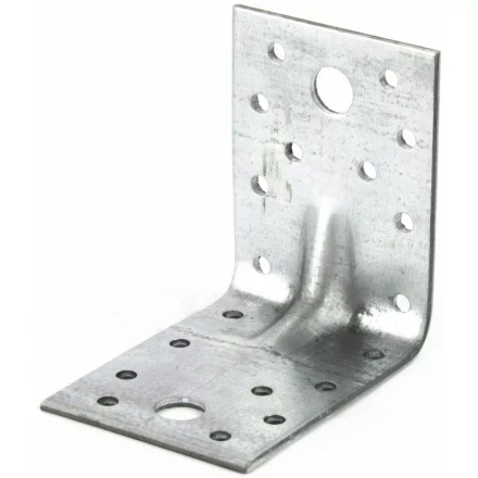 Крепежный уголок усиленный 2,5мм KUU 70x70x55 мм Россия Сибртех 464103 купить в Нижневартовске