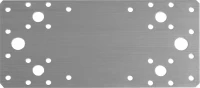 ЗУБР НКП-2.0, 200 x 90 x 2 мм, нержавеющая крепежная пластина, Профессионал (310636-200)