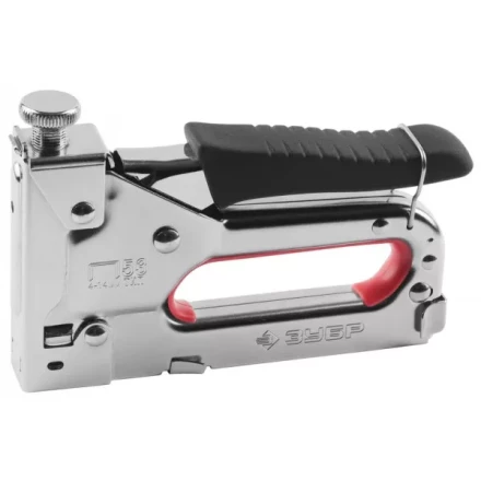 Степлер металлический пружинный, регулируемый, тип 53, ЗУБР, 31565, 4-14мм 31565 купить в Нижневартовске
