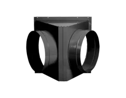 Адаптер на два выхода для крепления рукава 400 мм для теплогенераторов BALLU-Biemmedue JUMBO 90