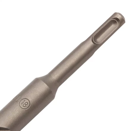 Бур по бетону Denzel, 18 x 600 мм, двойная спираль, три пылеотводящие кромки, 705046 купить в Нижневартовске