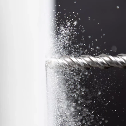 Бур по бетону Denzel, 16 x 460 мм ,двойная спираль, три пылеотводящие кромки, 705040 купить в Нижневартовске