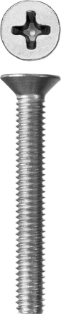 Винт ЗУБР "МАСТЕР" DIN 965, класс прочности 4.8, оцинкованный, M4x30мм, 5кг 303110-04-030 купить в Нижневартовске