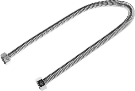 Подводка ЗУБР "ЭКСПЕРТ" сильфонная из нержавеющей стали, для воды, г/г (гайка-гайка), 1/2", 0,6м 51011-G/G-060 купить в Нижневартовске