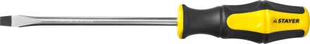 Отвертка STAYER "MASTER" "HERCULES", Сr-V, противоскользящая рукоятка, SL8,0x150мм 25051-08-15_z02 купить в Нижневартовске