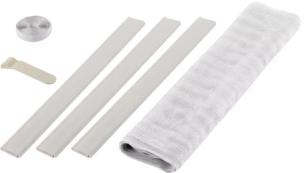 Сетка STAYER "COMFORT" противомоскитная для двери, с крепежной лентой и грузиками, ПЭТ, белая, 1,0 х 2,2 м 12500-10-22 купить в Нижневартовске
