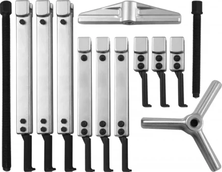 Съемник универсальный усиленный американского типа со скользящими захватами 13 предметов AE310144S Jonnesway 49541 купить в Нижневартовске