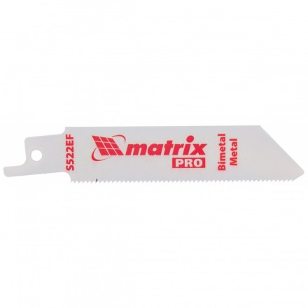 Полотна по металлу для сабельной пилы S522EF 75/1,4мм  Bimetal 2 штуки PRO Matrix 782008 купить в Нижневартовске
