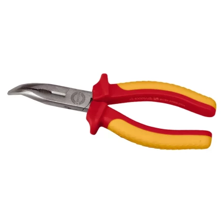 Тонкогубцы изогнутые диэлектрические до 1000В Dielectric CrV 150мм  Кратон 2 12 11 006 купить в Нижневартовске