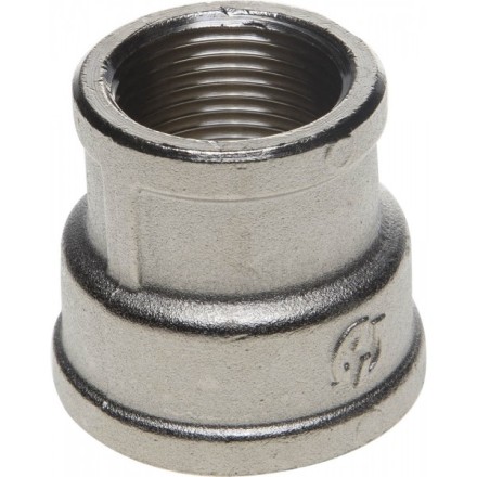 Муфта GENERAL FITTINGS переходная, никелированная латунь, 3/4&quot;-1&quot; 51092-3/4-1 купить в Нижневартовске