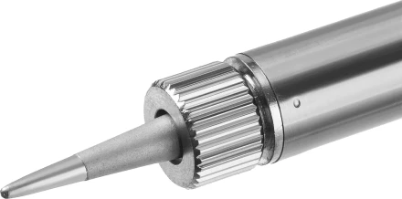 Паяльник PROTerm с двухкомпонентной рукояткой, в комплекте с припоем и подставкой, жало - конус, STAYER Professional 55300-40, 40 Вт 55300-40 купить в Нижневартовске