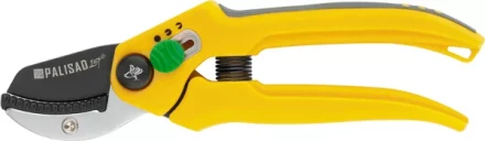 Секатор, 185мм, пружина возвратная, с наковальней, обрезиненные 2-х-компонентные пластиковые ручки  PALISAD-LUXE 60538 купить в Нижневартовске