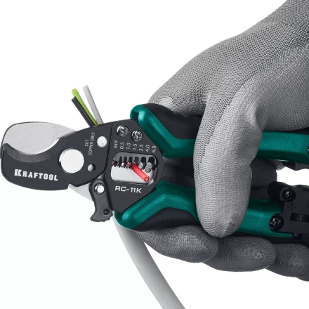 Кабелерез RC-11K со съемником изоляции 3в1 22696-3 купить в Нижневартовске