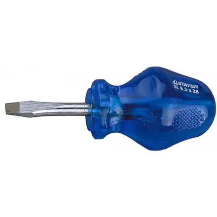 Отвертка STAYER "PROFI" "HI-TEC NEW", Cr-V, намагниченный наконечник, SL 6,5х38мм 2-250495-38-6.0 купить в Нижневартовске
