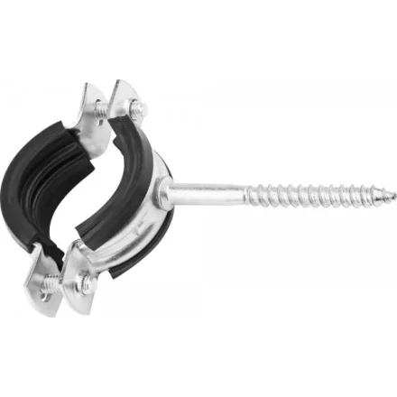 ЗУБР. Хомут трубный оцинкованный, с шурупом, 1", 1шт 37854-32-36-1 купить в Нижневартовске