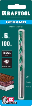 Сверла по керамограниту KERAMO 29175-100-6 купить в Нижневартовске
