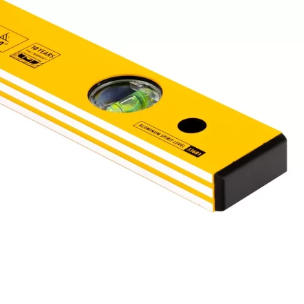 Уровень алюминиевый, 600 мм, фрезерованный, 3 глазка Denzel 33681 купить в Нижневартовске