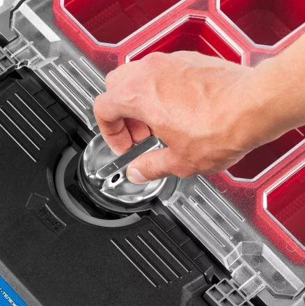 Ящики для инструмента на колесах МЕГА-БОКС серия ПРОФЕССИОНАЛ цвет черный купить в Нижневартовске