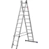 Лестница ЗУБР универсальная, двухсекционная со стабилизатором, 11 ступеней 38821-11 купить в Нижневартовске