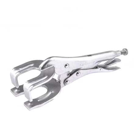 Зажим ручной двойной точечная фиксация 225 мм Сибртех 18429 купить в Нижневартовске