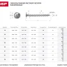 Саморезы ЗУБР с прессшайбой по листовому металлу до 0,9мм, PH2, 4,2х51мм, ТФ1, 120шт 4-300191-42-051 купить в Нижневартовске