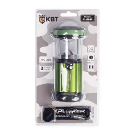Фонарь кемпинговый светодиодный КВТ FL-6248 (82066) купить в Нижневартовске
